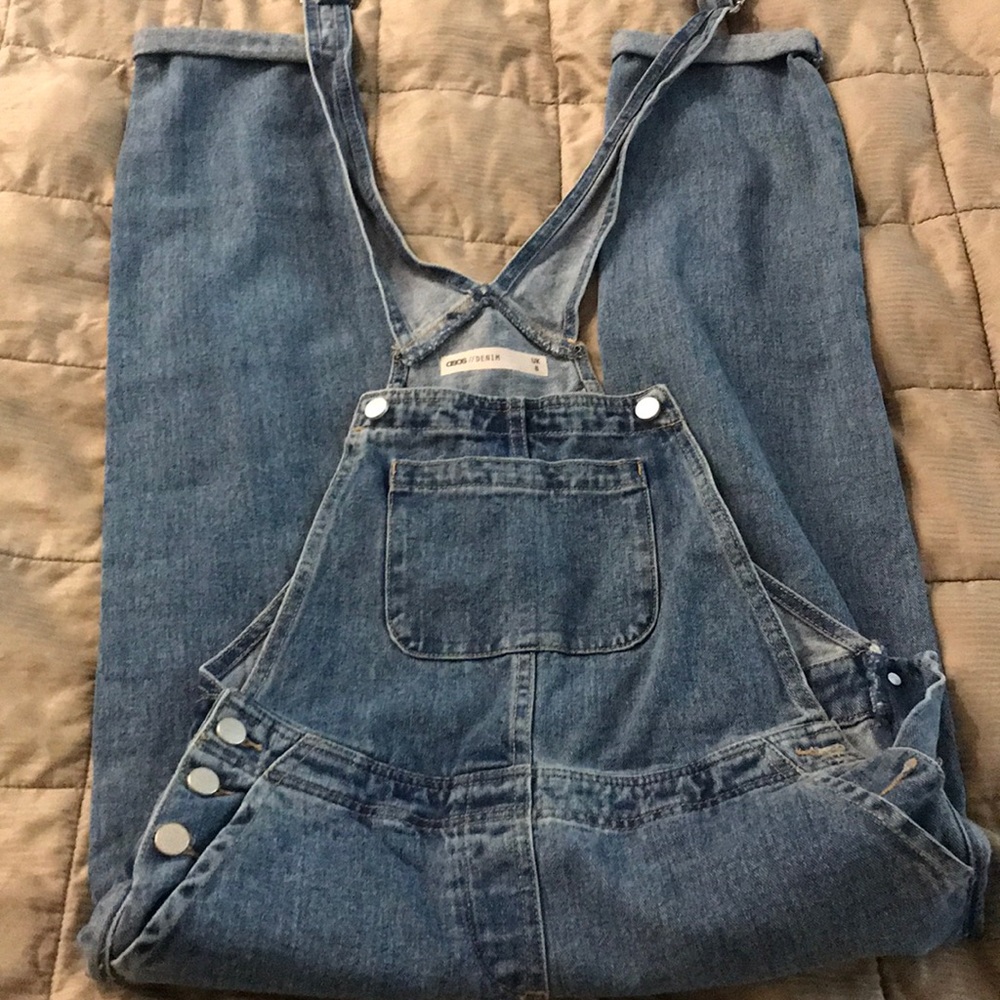 Denim overalls